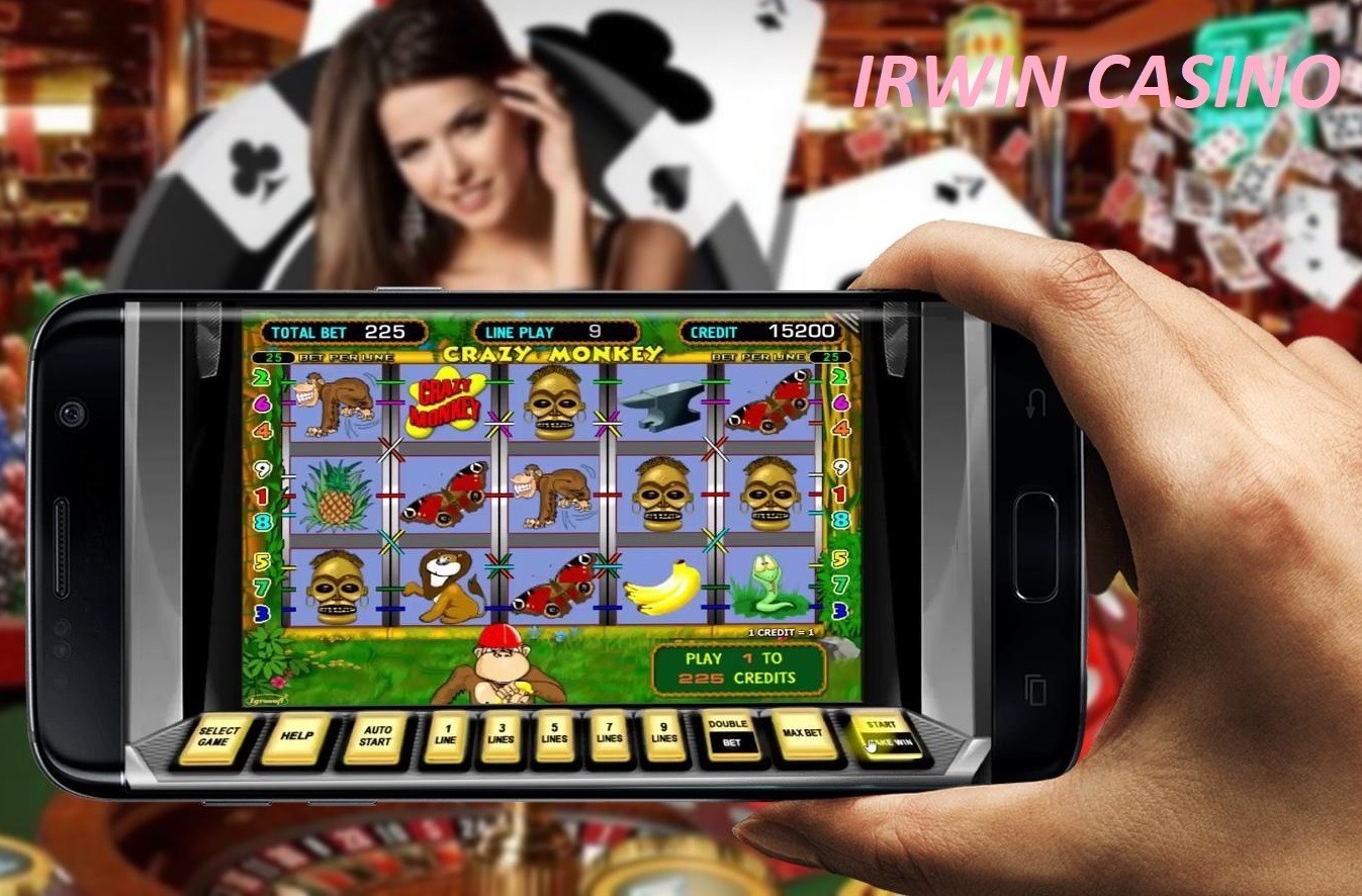 Версия для телефона Irwin casino